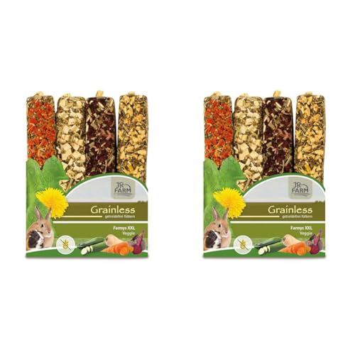 JR FARM Grainless Farmys XXL Veggie 4er-Pack 480 g (Packung mit 2) von JR Farm