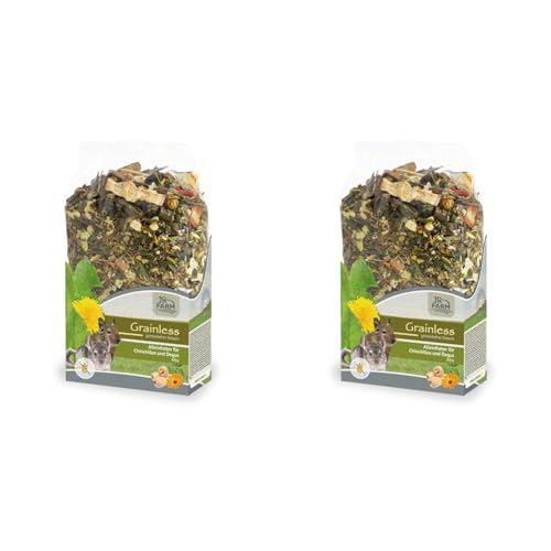 JR FARM Grainless Mix Chinchilla & Degu 650 g (Packung mit 2) von JR Farm