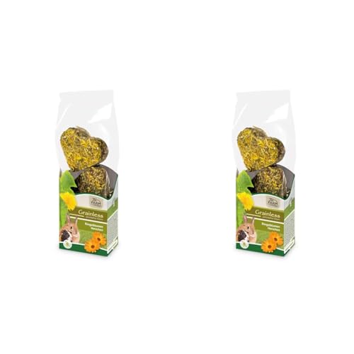 JR FARM Grainless Ringelblumen Herzchen 7 Stück : 105 g (Packung mit 2) von JR Farm