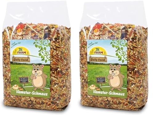 JR FARM Hamster-Schmaus 600 g (Packung mit 2) von JR Farm