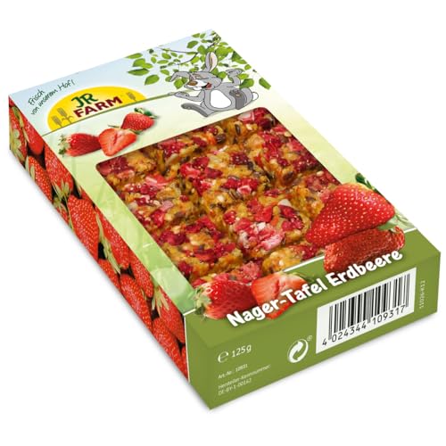 JR FARM Nager-Tafel Erdbeere 125 g von JR Farm