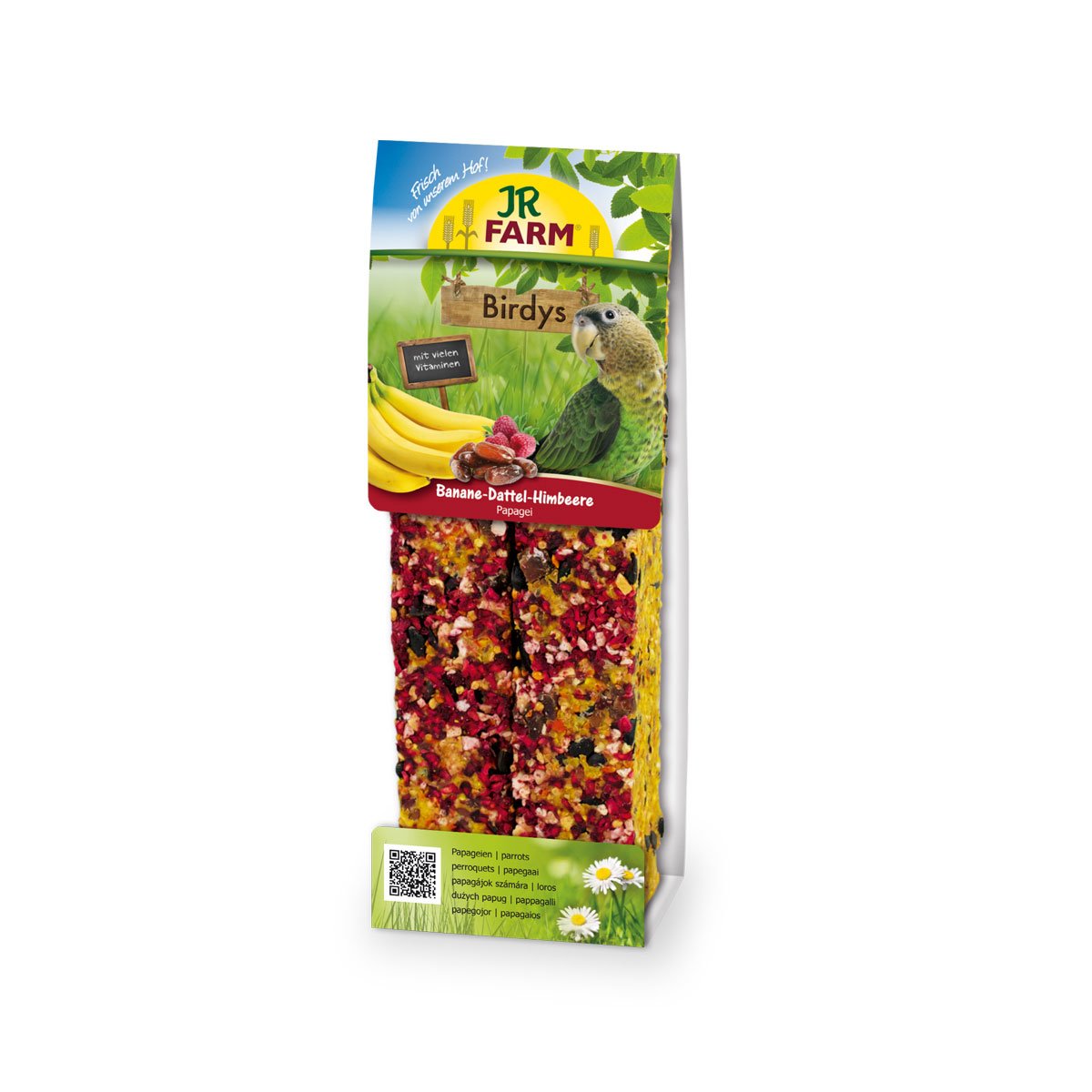 JR Farm Birdys Banane-Dattel-Himbeere 260g von JR Farm