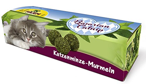 JR FARM Cat Bavarian Catnip Katzenminze-Murmeln 10 St. von JR Farm