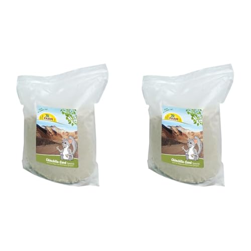 JR Farm Chinchilla-Sand Spezial 4kg (Packung mit 2) von JR Farm