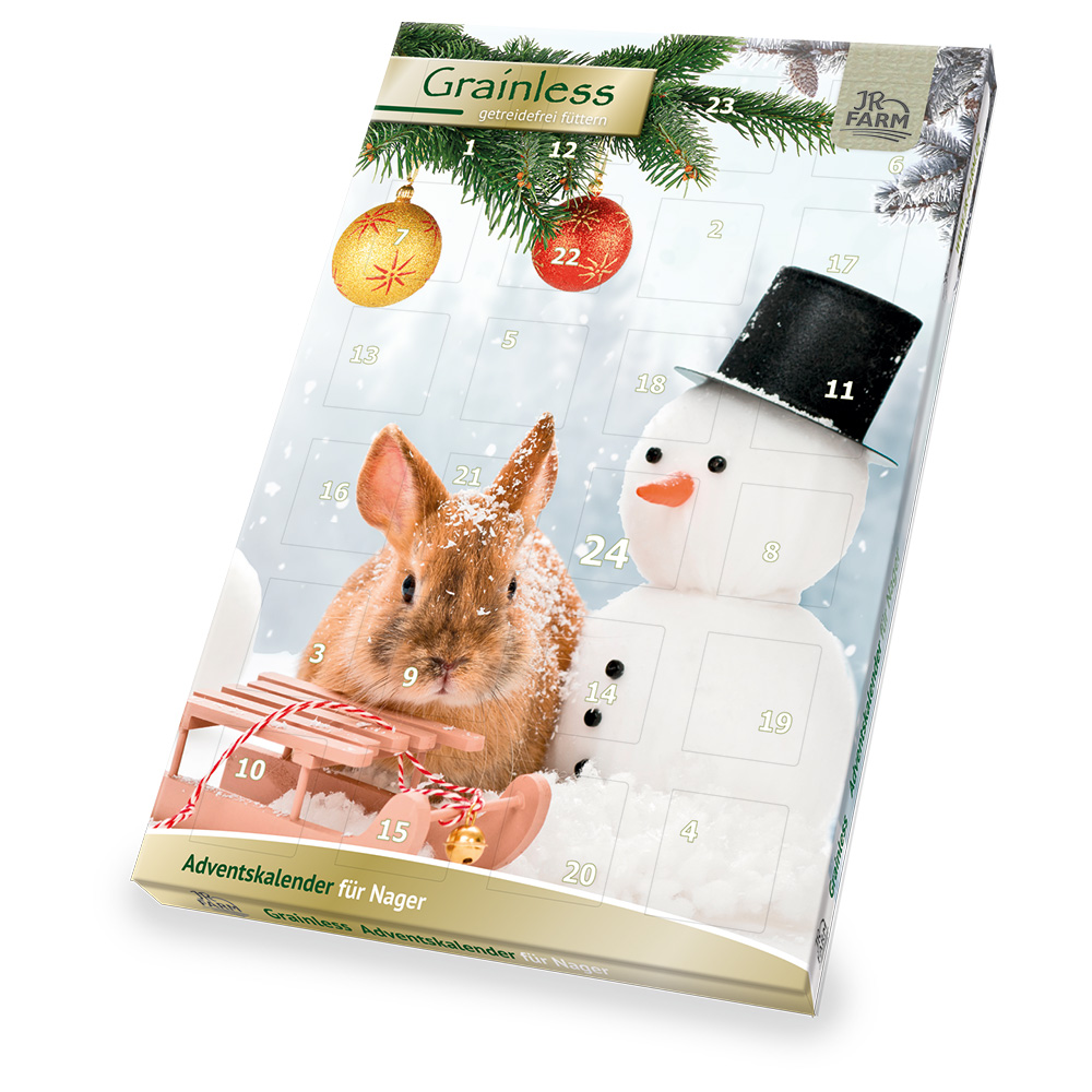 JR Farm Grainless Adventskalender für Kleintiere - 1 Stück (360 g) von JR Farm