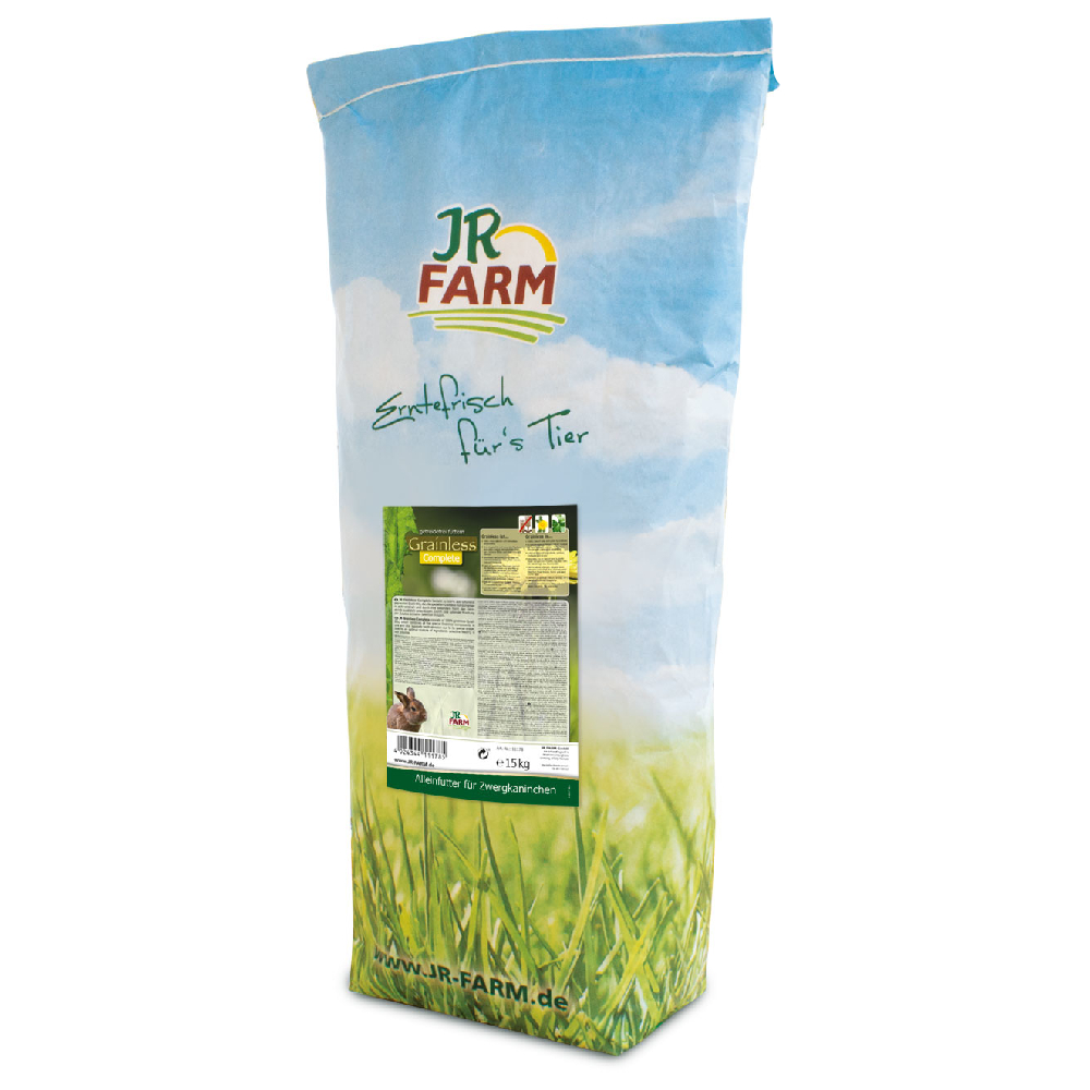 JR Farm Grainless Complete Zwergkaninchen - 15 kg von JR Farm