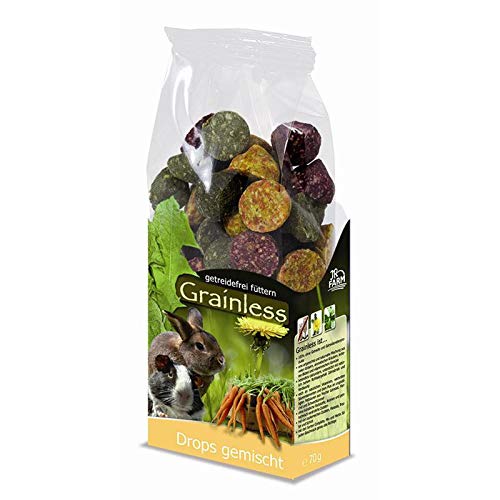 JR Farm Grainless Drops gemischt | 8X 140g Nagerfutter von JR Farm