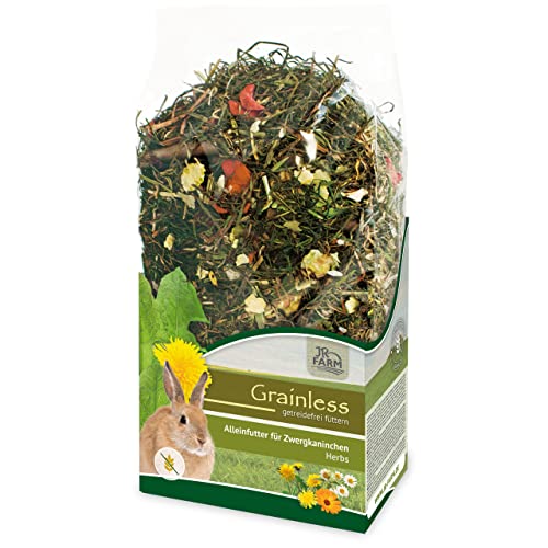 JR Farm Grainless Herbs Zwergkaninchen 400g von JR Farm