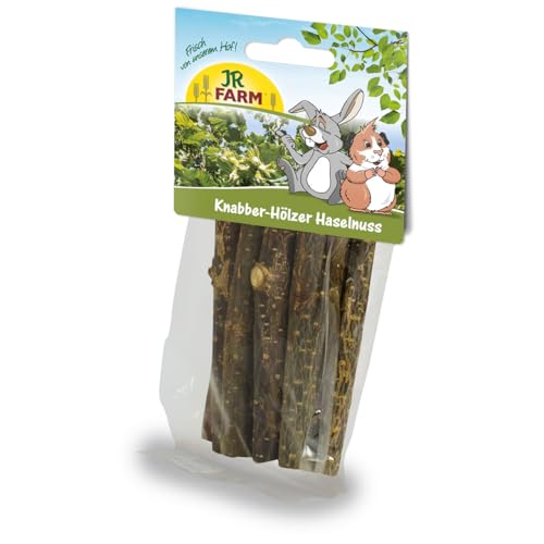 JR FARM Knabber-Hölzer Haselnuss 40 g von JR Farm