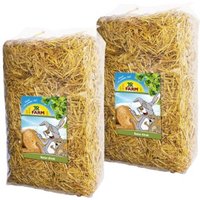 JR Farm Natur-Stroh Ballen 2x10 kg von JR Farm