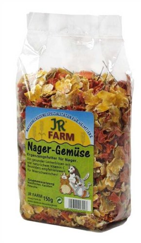 JR Farm Sonnengemüse | 8X 80 g Nagerfutter Nahrungsergänzung Snack von JR Farm