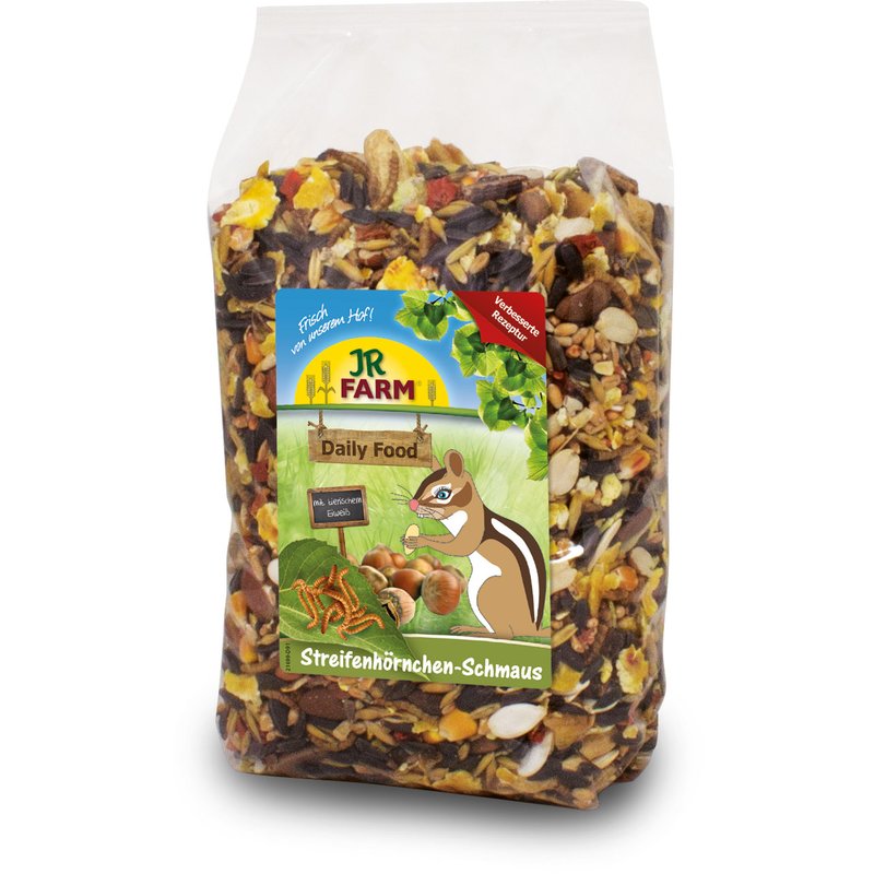 JR Farm Streifenhörnchen-Schmaus - 600g (7,15 € pro 1 kg) von JR Farm