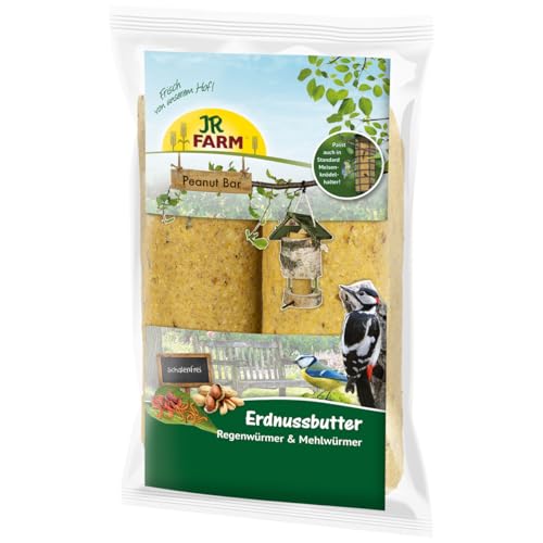 JR FARM Garden PBar 2er Pack Regen- & Mehlwürmer 700g von JR Farm