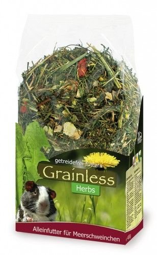 JR Grainless Herbs Meerschweinchen 400 g (6er Pack) von JR Farm