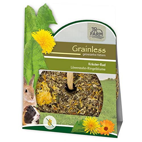 JR FARM Grainless Kräuter-Rad Löwenzahn-Ringelblume140g von JR Farm