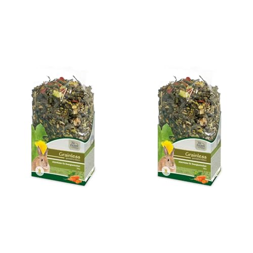 JR Grainless Mix Zwergkaninchen 650 g (Packung mit 2) von JR Farm