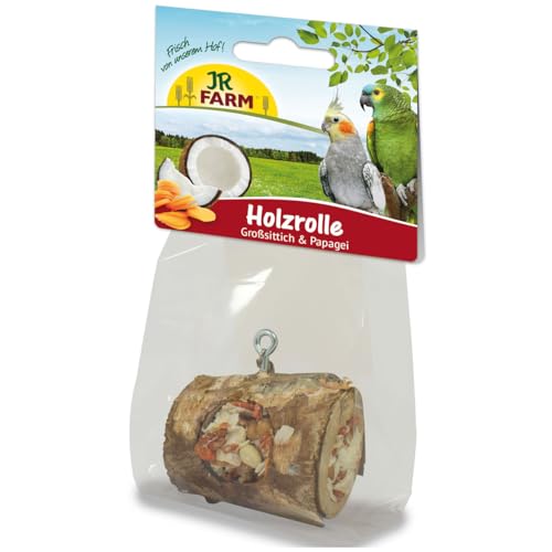 JR FARM Holzrolle Großsittich & Papagei 1 Stück von JR Farm