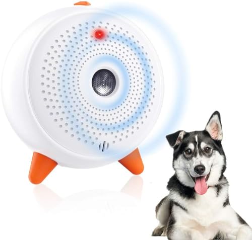 JRLinco Anti Bellen Gerät, Automatisch Antibell für Hunde, Ultraschall Anti-Bell-Gerät, Wiederaufladbares & Wasserdichtes Hund Ultraschall Anti Bellgerät mit 33ft für Große Kleine Hunde von JRLinco