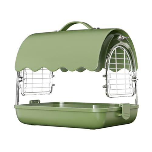 1Set Kanarienvögel Vogelkäfig Haus Papageien Reisen Käfig Transparent Vogelkäfig Vogelkäfig Vogelkäfig Vogelliebhaber Zubehör von JSGHGDF