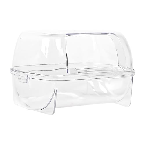 JSGHGDF Elegante Hamster-Badewannenbox für kleine Haustiere, Tierkäfigzubehör, Kamera-Form, Kleintierkäfig, Sandbad von JSGHGDF