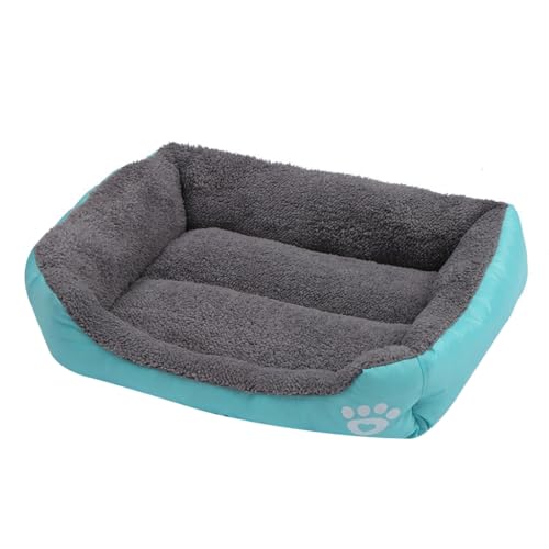 JSGHGDF Haustierbett mit pelzigem Kissen, weich und schön, Hundekorb, Hundesofa, pelziges Kissen, Nest für Welpen von JSGHGDF