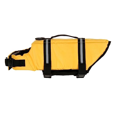 JSGHGDF Welpen-Schwimmbekleidung, Sicherheitskleidung, Weste, Schwimmanzug, hohe Sichtbarkeit, Outdoor-Hunde, schwimmen Bootfahren von JSGHGDF