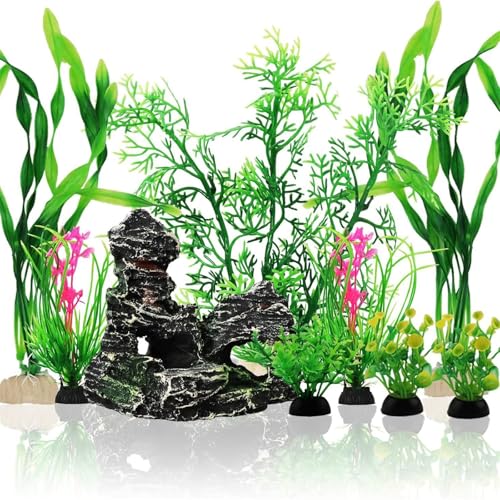 JSGHGDF Zarte Aquarien Landschaft Künstliche Pflanzengras Terrarium Landschaft Garnelengras Statue Aquarien Lebensraum Dekore JSGHGDF Zarte Aquarien Landschaft Künstliche Pflanzengras Terrarium Landschaft Garnelengras Statue Aquarien Lebensraum Dekore von JSGHGDF