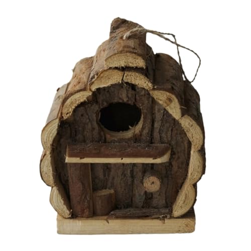 Vogelnest Käfig Papageienkäfig Spielzeug Nest Vogelhaus Haustier Hütte Versteck Handwerk Spielzeug für kleine Größe Vögel Käfig von JSGHGDF