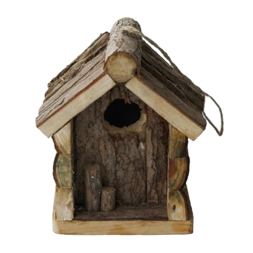 Vogelnest Käfig Papageienkäfig Spielzeug Nest Vogelhaus Haustier Hütte Versteck Handwerk Spielzeug für kleine Größe Vögel Käfig von JSGHGDF