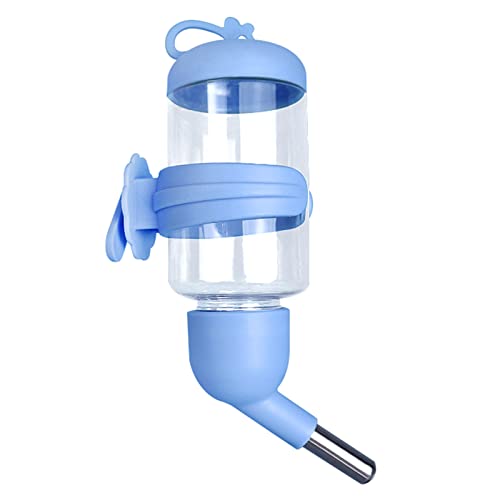 Wasserspender Flaschenbehang Automatischer Spender Trinker Hamster Kleines Haustier Trinken Edelstahl Rohr Brunnen Haustier Wasser Feeder Flasche Haustier Wasser Feeder Spender von JSGHGDF