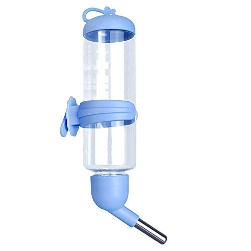 Wasserspender Flaschenbehang Automatischer Spender Trinker Hamster Kleines Haustier Trinken Edelstahl Rohr Brunnen Haustier Wasser Feeder Flasche Haustier Wasser Feeder Spender von JSGHGDF