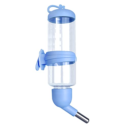 Wasserspender Flaschenbehang Automatischer Spender Trinker Hamster Kleines Haustier Trinken Edelstahl Rohr Brunnen Haustier Wasser Feeder Flasche Haustier Wasser Feeder Spender von JSGHGDF