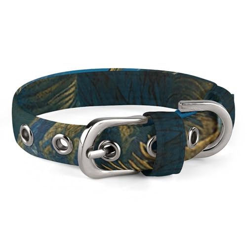 Niedliches Hundehalsband für Welpen, Halsband für mittelgroße und kleine Hunde, weiches Katzenhalsband mit verstellbarer Schnalle von 20 bis 26 cm von JTKLQBN