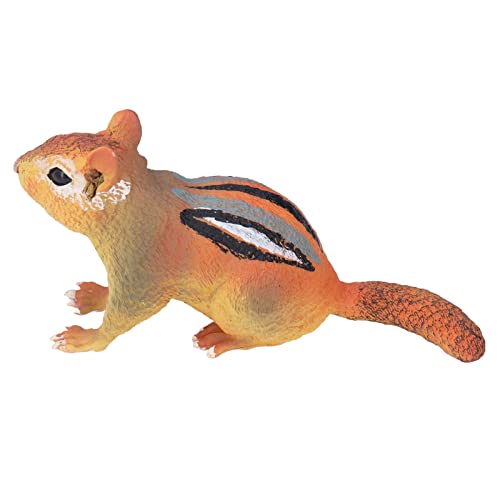 JTLB Chipmunk-Figur, PVC-Chipmunk-Figur für Partyspiele zu Hause, Ideales mit Hoher Simulation, Lebendigen Farben von JTLB