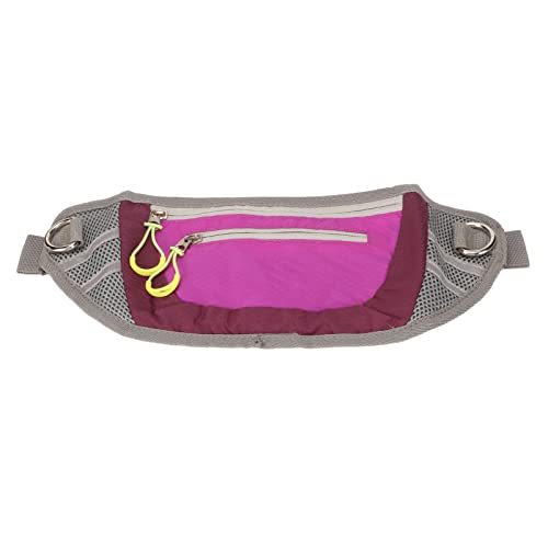 JTLB Hunde-Leckerli-Trainingstasche, Nylon-Multifunktions-Reflektorstreifen, Haustier-Leckerli-Taschenhalter mit Reißverschluss Spaziergänge Im Freien (Violett) von JTLB