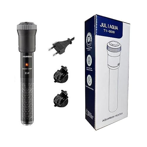 JULIAQUA Aquarium Heizung, Thermostatisches Heizelement für Aquarien 100W von JULIAQUA