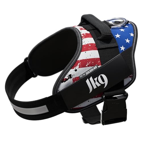 IDC Powerharness, Größe:L/1, USA-Flagge von JULIUS K-9