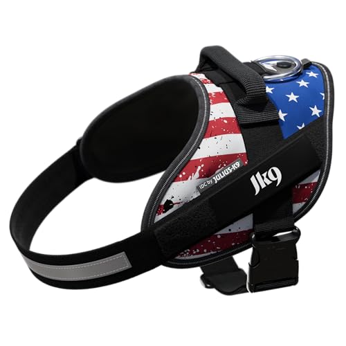 IDC Powerharness, Größe:M/0, USA-Flagge von JULIUS K-9