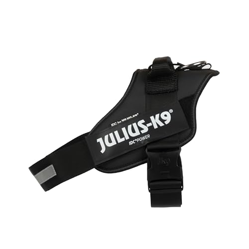 IDC Powerharness, Size: 1/L, Black - Faux Leather von JULIUS K-9