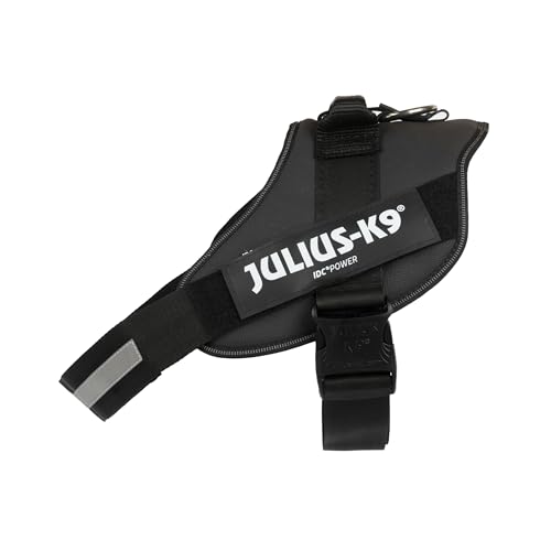 IDC Powerharness, Size: 3/2XL, Black - Faux Leather IDC Powerharness, Size: 3/2XL, Black - Faux Leather von JULIUS K-9