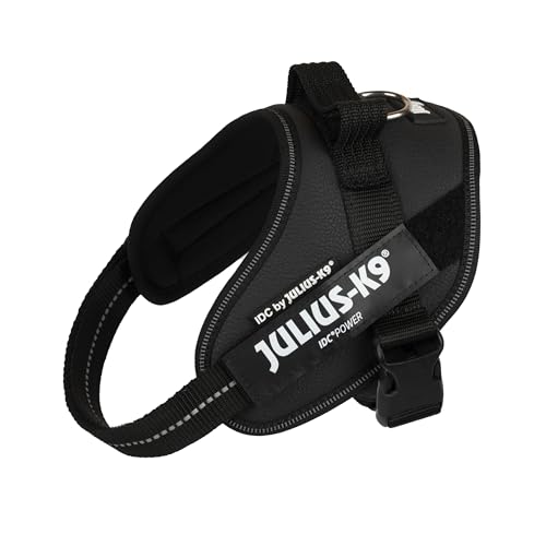 IDC Powerharness, Size: Mini/S, Black - Faux Leather von JULIUS K-9