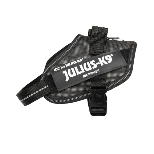 IDC Powerharness, Size: Mini-Mini/XS, 2TON (Black-Gray) von JULIUS K-9