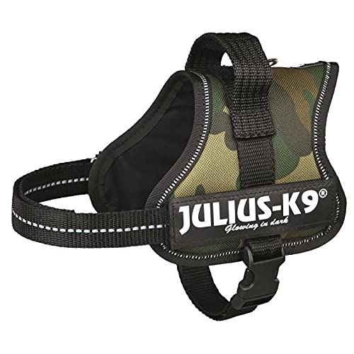 Julius Geschirr K9 Klettsticker Power Mini/S: 40? 53 cm camouflage für Hunde von JULIUS K-9