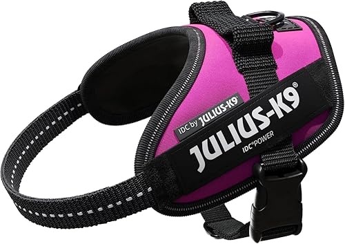 Julius-K9, IDC Powergeschirr, Größe: XS / Mini-Mini, Dunkelpink von JULIUS K-9