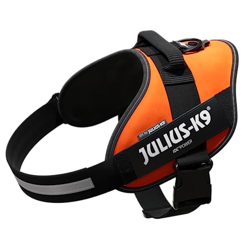 JULIUS K-9 IDC Powergeschirr, Größe: XL / 2, UV-Orange, 16IDC-FOR-2 von JULIUS K-9