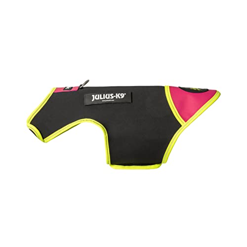 Julius-K9, IDC Neoprene Hundekleidung, Size: S, Schwarz und Rosa von JULIUS K-9