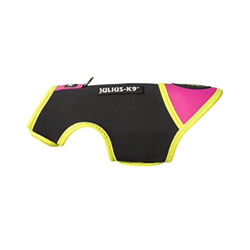 Julius-K9, IDC Neoprene Hundekleidung, Size: Baby 2, Schwarz und Rosa von JULIUS K-9