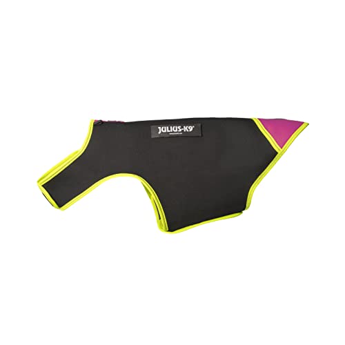 Julius-K9, IDC Neoprene Hundekleidung, Size: L, Schwarz und Rosa von JULIUS K-9