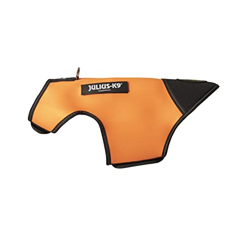 Julius-K9, IDC Neoprene Hundekleidung, Size: M, Schwarz und UV Orange von JULIUS K-9