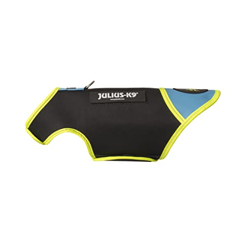 Julius-K9, IDC Neoprene Hundekleidung, Size: XS, Schwarz und Aquamarine von JULIUS K-9